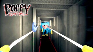 Huggy Wuggy Chase Scene by Player Part. 4 😁🤣 - Poppy Playtime : Chapter 1