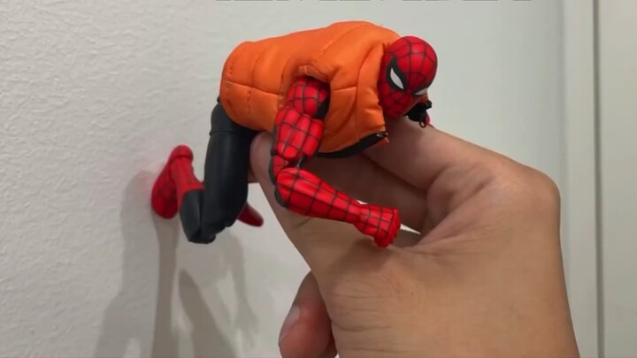 Plus version of Spider-Man 3 stop motion animation carry