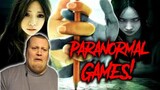10 SCARY PARANORMAL GAMES YOU SHOULD NEVER PLAY REACTION!!