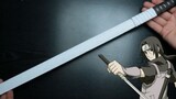 Buat pedang Uchiha Itachi dari 5 lembar kertas A4!
