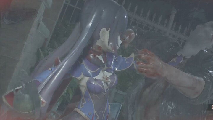 [Life 2 Reset Edition] Genshin Impact Mona who turned back and was bitten by zombies