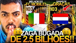 RUMO AO GER 104! 😱 GASTEI 2 BILHÕES DE COINS NA ZAGA MAIS BUGADA DO FC MOBILE 🤯🔥 | TIME DOS DEUSES