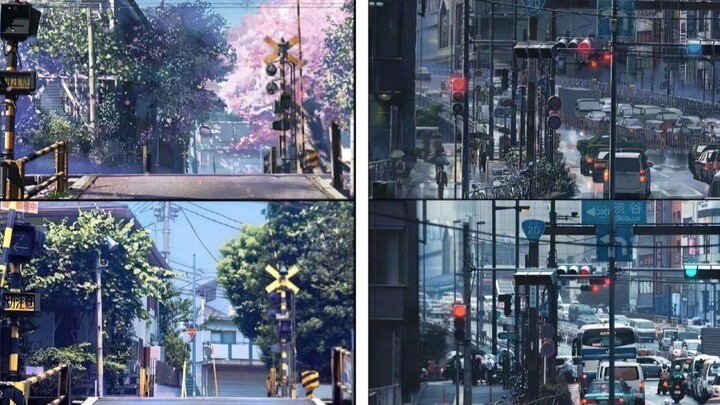 【Maybe this is Tokyo in Makoto Shinkai’s eyes】