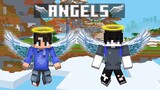 We Became Angels at Sky Island | Minecraft