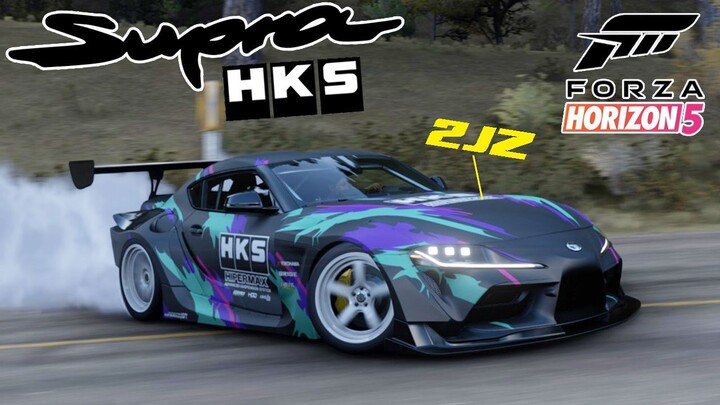 Forza Horizon 5 - ซูปร้า HKS สายดริฟ!! (Toyota GR Supra)