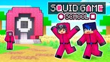 The PINK SOLDIER School In Squid Game!