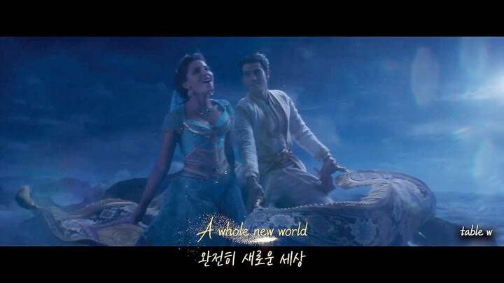 A Whole New World - Mena Massoud, Naomi Scott (Music Video/From "Aladdin")