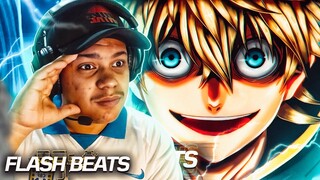 (PRECISO ASSISTIR!) FLASH BEATS - Sempre Sorrindo [Luck/Black Clover] REACT