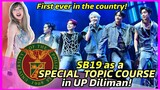BIG NEWS! SB19 will have its own SPECIAL COURSE in UP Diliman after superstar Taylor Swift!