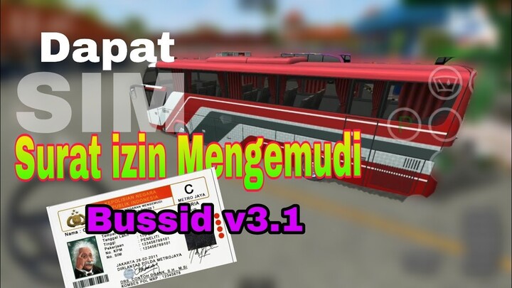BUSSID V3.2 (SIM SUPIR BUS) AKHIRNYA Dapet sim juga ternyata