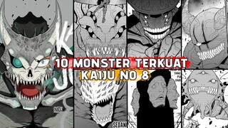 10 URUTAN MONSTER TERKUAT KAIJU NO 8