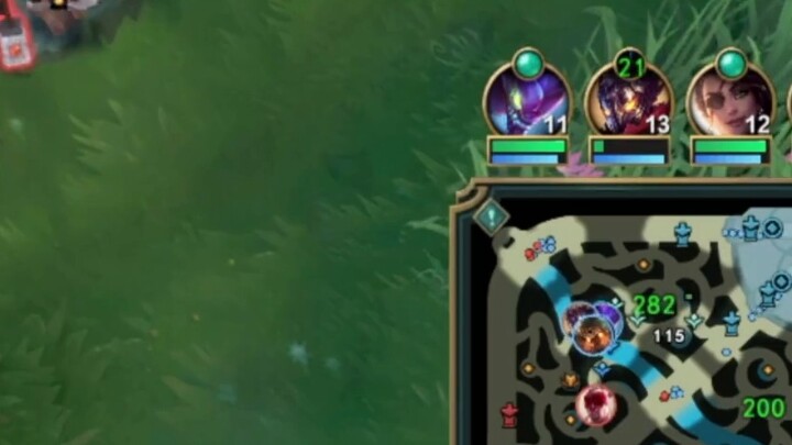 Teemo, don't lead the line, Teemo, don't come to the team, Teemo 666