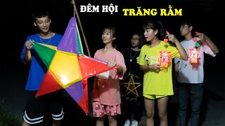 ĐÊM HỘI TRĂNG RẰM - RƯỚC ĐÈN ÔNG SAO 5 CÁNH SIÊU TO KHỔNG LỒ - Hai Anh Em Hạt Tiêu  - Táo Xanh TV