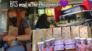 BTS meal in Philippines! ( Lahat kami ARMY ) ll Ariesha Lee