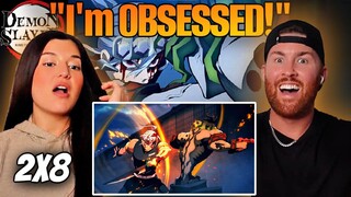 Dav is OBSESSED 🚨 | Demon Slayer Reaction S2 Ep 8: Gathering