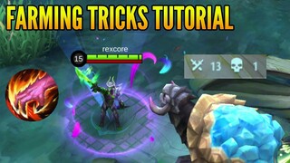 ARGUS LVL 15 IN JUST 10 MINUTES | ARGUS FARMING TRICKS  TUTORIAL REXCORE MLBB