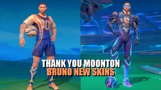 THANK YOU MOONTON FOR THIS BRUNO NEW SKIN - MLBB BRUNO