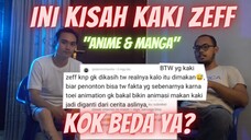 CERITA ONE PIECE DI ANIME & MANGA BEDA? KAKI ZEFF DIMAKAN?