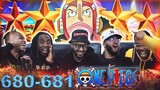 $500,000,000 BOUNTY for USOPP! One Piece Ep 680/681 Reaction