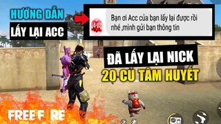 [Garena Free Fire] Đã lấy lại ACC tâm huyết , Cách lấy lại Acc từ Garena  | TTD