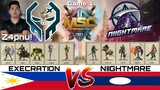 NagLaro si Z4PNU! EXECRATION vs NIIGHTMARE [Game 1 BO3]  MSC Group Stage Phase 1 - Day 2 | MSC 2021