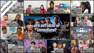 ‘are seventeen idols or comedians? (seventeen funny moments)’ reaction mashup