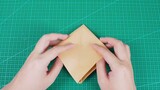 Kotak penyimpanan spiral dengan gaya origami yang kuat, bentuk yang bagus!
