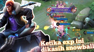 Ketika hero ini dikasih snowball diawal!? Auto cari kill trus!? Gass cobain - Mobile Legends