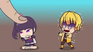Chibi Anime VS Finger - Nobita - Doraemon - Shincan - Nezuko - Zeni