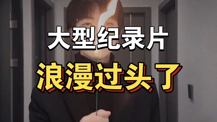 大型纪录片《浪漫过头了》持续为你播出！！！！！！！！