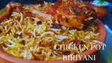 Chicken Pot Biriyani/Hyderabad dum Chicken pot Biriyani