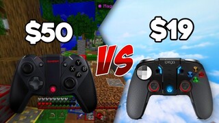 $50 vs $19 CONTROLLER (Hive skywars)