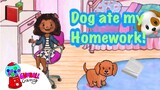My Puppy Actually Ate My Work | Play Home Plus