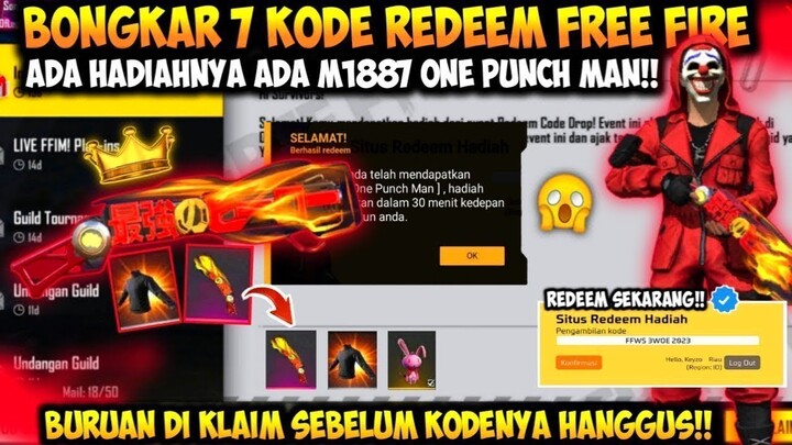 AUTO SULTAN‼️KODE REDEEM FREE FIRE TERBARU 24 JULI 2024 HARI INI