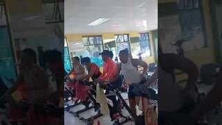 Spinning session with Coach Theo