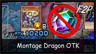 I almost got a 5 WINSTREAK with NO GEM MONTAGE DRAGON OTK [Yu-Gi-Oh! Duel Links]