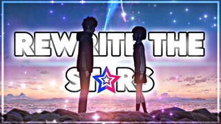 2 Bucin yang terhalang dengan Jarak, Usia, Ruang dan Waktu [AMV] Rewrite The Stars