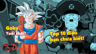 Tuổi tác của Goku và những điều có thể bạn chưa biết!