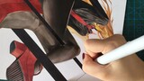 [Gambar 3D Tanpa Kaca] Asuka dari EVA