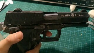 【Papercraft】Making a Pm Nsp Papercraft Gun