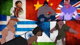 Disney Heroes singing in their Native Languages