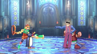 M.U.G.E.N Battle Request: Pingu & Min-Min vs. Robbie Rotten & WoodMan