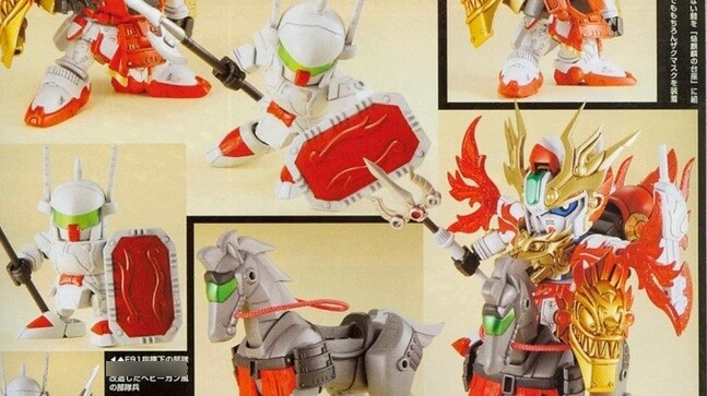 Model Huang Zhong, Ma Chao, Meng Huo, Zhu Rong, Lu Bu, Jiang Wei SD berfungsi