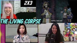 The Living Corpse | Konosuba - Reaction Mashup