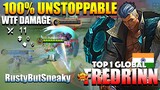 New Hero Fredrinn WTF Damage! 100% Unstoppable | Top 1 Global Fredrinn Gameplay | MLBB