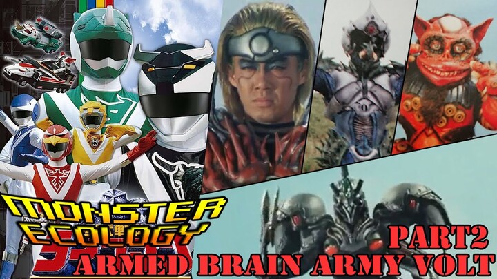 [Monster Ecology]Choujuu Sentai Livemanสัตว์ประหลาด:Armed Brain Army Volt part2