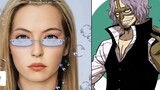 [One Piece Characters] Comparison between animation and reality
