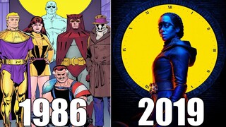 Evolution of Watchmen in Comics, Movies, Games & TV [1986-2019]