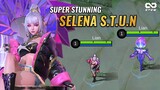 SELENA S.T.U.N IS STUNNING! THE CUTEST SKIN EVER | Lian TV | Mobile Legends