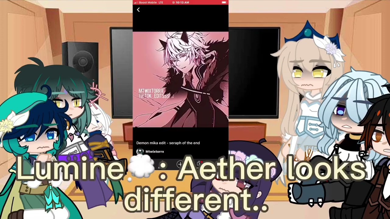 Protagonist Anime react to several Animes• gacha club🇧🇷/🇺🇸 